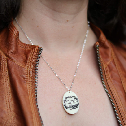 No Stamp Act Necklace