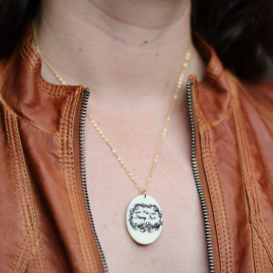 No Stamp Act Necklace